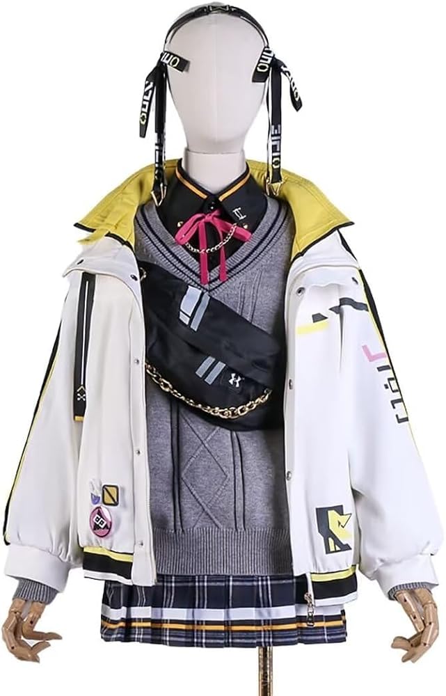 にじさんじEN 罪恩ランザー コスプレ衣装＋ウィッグ にじさんじ Zaion LanZa (ランザー 罪恩) コスプレウィッグ